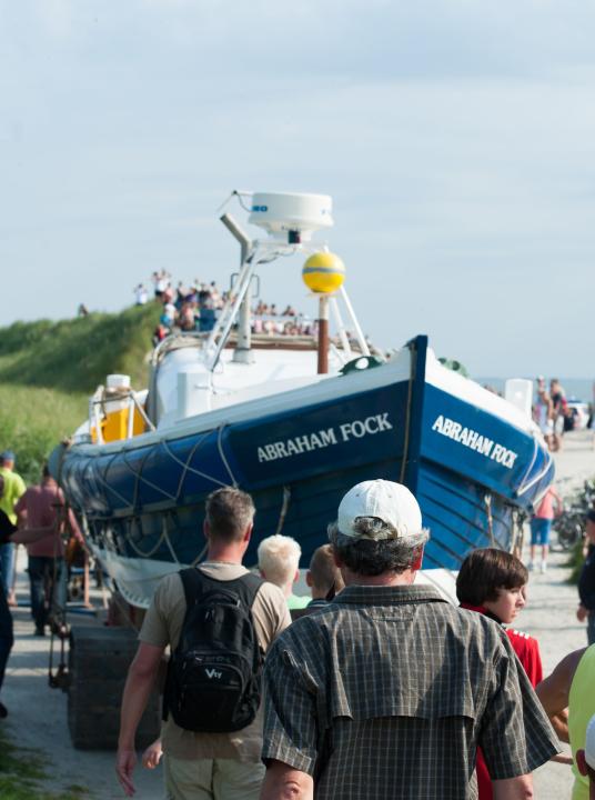 Vorführung des Pferderettungsbootes - VVV Ameland  - Wadden.nl